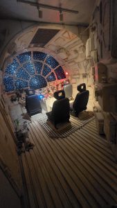 伊香保おもちゃと人形自動車博物館カフェ│カフェ キャバリーノ内装│MAT一級建築士事務所